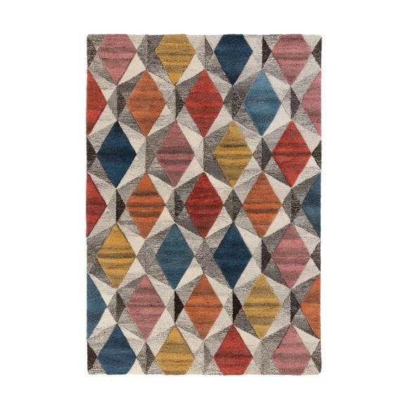 Dunelm Yara Geometric Rug 4 Dunelm Yara Geometric Rug - Image 2