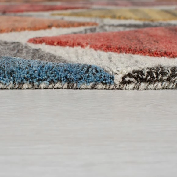 Dunelm Yara Geometric Rug 6 Dunelm Yara Geometric Rug - Image 4