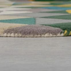 Flair Prism Wool Circle Rug -Modern Rugs Home 1000162283 alt02