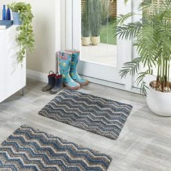Dunelm Missouri Recycled Cotton Doormat -Modern Rugs Home 1000167465 alt01