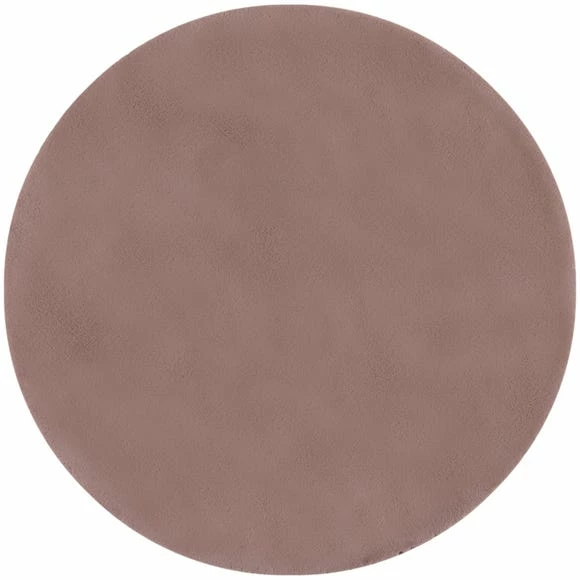 Dunelm Faux Fur Supersoft Lush Circle Rug 8 Dunelm Faux Fur Supersoft Lush Circle Rug - Image 6