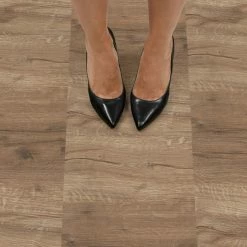 Pickling Brown Self Adhesive Floor Tiles 9 Pickling Brown Self Adhesive Floor Tiles -Modern Rugs Home 1000168323 alt02