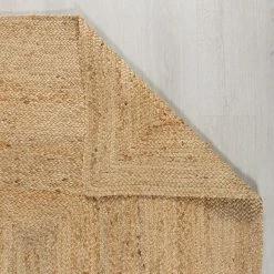 Dunelm Jute Design Woven Rug -Modern Rugs Home 1000171022 alt02