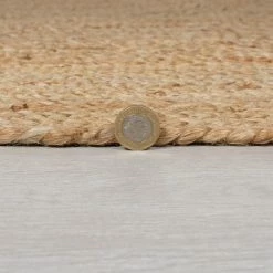 Dunelm Jute Design Woven Rug -Modern Rugs Home 1000171022 alt03