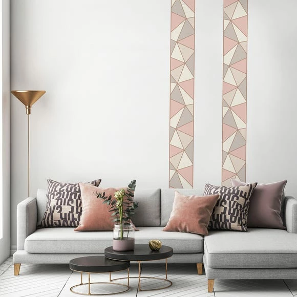 Fine Décor Wallpaper Apex Rose Gold Border 5 Fine Décor Wallpaper Apex Rose Gold Border - Image 3