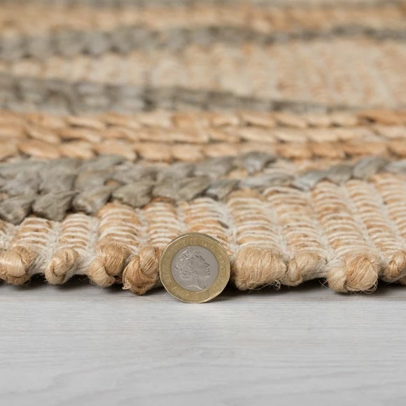 Dunelm Exclusive Clay Jute Flatweave Rug 6 Dunelm Exclusive Clay Jute Flatweave Rug - Image 4