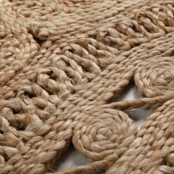 Dunelm Exclusive Hand Made Jute Dia. 150cm Circle Rug 10 Dunelm Exclusive Hand Made Jute Dia. 150cm Circle Rug -Modern Rugs Home 1000172278 alt02