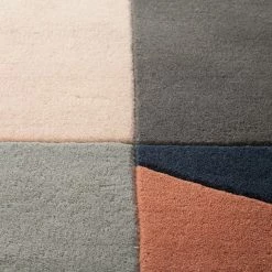 Dunelm Exclusive Ren Geometric Wool Rug 10 Dunelm Exclusive Ren Geometric Wool Rug -Modern Rugs Home 1000172304 alt02