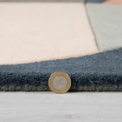 Dunelm Exclusive Ren Geometric Wool Rug 12 Dunelm Exclusive Ren Geometric Wool Rug -Modern Rugs Home 1000172304 alt04