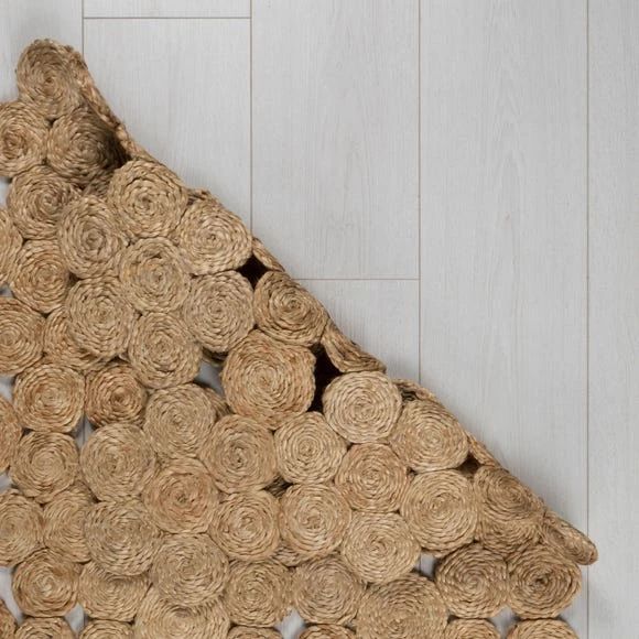 Dunelm Exclusive Swirl Handmade Jute Rug 6 Dunelm Exclusive Swirl Handmade Jute Rug - Image 4
