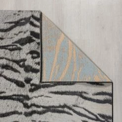 Dunelm Saber Tiger Print Indoor Outdoor Rug -Modern Rugs Home 1000181370 alt04