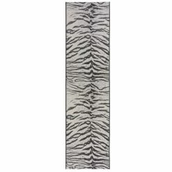 Dunelm Saber Tiger Print Indoor Outdoor Runner 8 Dunelm Saber Tiger Print Indoor Outdoor Runner -Modern Rugs Home 1000181371 alt01