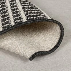 Dunelm Sticks Indoor Outdoor Circle Rug -Modern Rugs Home 1000181633 alt03