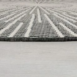 Dunelm Sticks Indoor Outdoor Circle Rug -Modern Rugs Home 1000181633 alt04