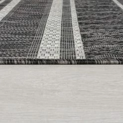 Dunelm Arya Stripe Indoor Outdoor Runner 10 Dunelm Arya Stripe Indoor Outdoor Runner -Modern Rugs Home 1000181715 alt03
