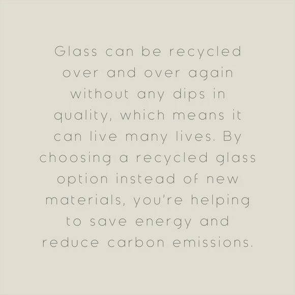 The Edited Life Recycled Glass Bottle Vase 6 The Edited Life Recycled Glass Bottle Vase - Image 4