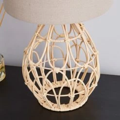 Dunelm Decorative Cane Table Lamp 11 Dunelm Decorative Cane Table Lamp -Modern Rugs Home 1000182787 alt03