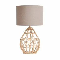 Dunelm Decorative Cane Table Lamp 12 Dunelm Decorative Cane Table Lamp -Modern Rugs Home 1000182787 alt05