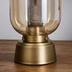 Dunelm Safi Mesh Detail Touch Table Lamp Antique Brass 10 Dunelm Safi Mesh Detail Touch Table Lamp Antique Brass -Modern Rugs Home 1000182850 alt02