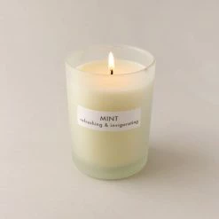 The Edited Life Soy Wax Blend Mint Candle -Modern Rugs Home 1000183226 alt02