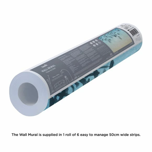 Dunelm Ombre Leaf Mural 6 Dunelm Ombre Leaf Mural - Image 4