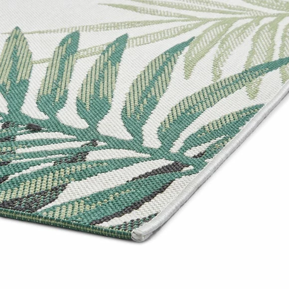 Think Rugs Miami Leaf Edge Indoor Outdoor Rug 7 Think Rugs Miami Leaf Edge Indoor Outdoor Rug - Image 5