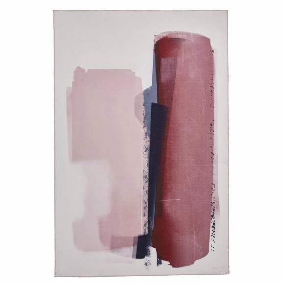 Think Rugs Michelle Collins Abstract Rose Crimson Rug 4 Think Rugs Michelle Collins Abstract Rose Crimson Rug - Image 2