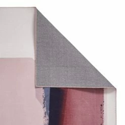 Think Rugs Michelle Collins Abstract Rose Crimson Rug 13 Think Rugs Michelle Collins Abstract Rose Crimson Rug -Modern Rugs Home 1000186311 alt05