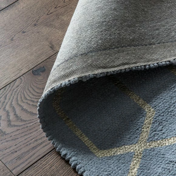 Dunelm Dorchester Grey Rug 5 Dunelm Dorchester Grey Rug - Image 3