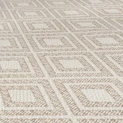 Dunelm Almada Natural Indoor Outdoor Runner 9 Dunelm Almada Natural Indoor Outdoor Runner -Modern Rugs Home 1000186939 alt02