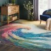 Nourison Multi Coloured Celestial Wave Rug 1 Nourison Multi Coloured Celestial Wave Rug -Modern Rugs Home 30379931