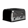 Spectrum Black 4 Slice Toaster 1 Spectrum Black 4 Slice Toaster -Modern Rugs Home 30470643