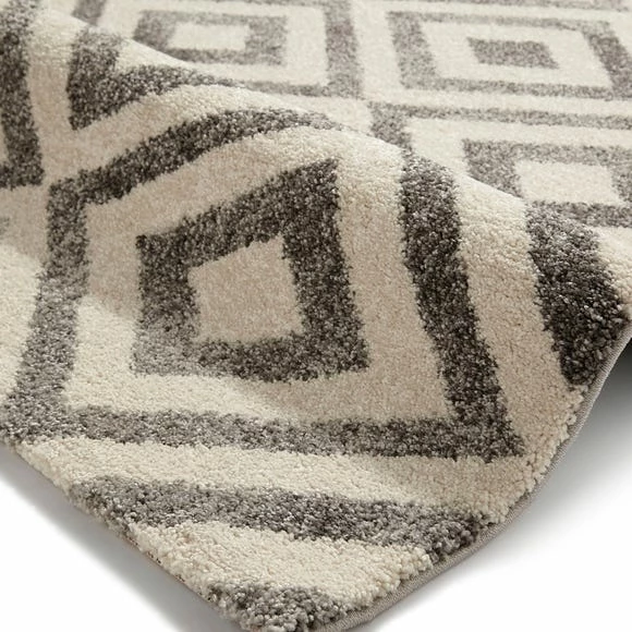 Grey And White Elegant 4893 Rug 5 Grey And White Elegant 4893 Rug - Image 3