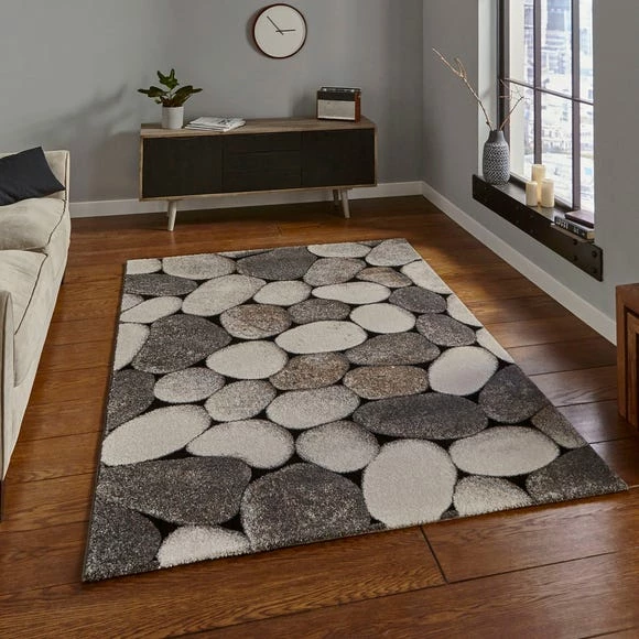 Cream And Grey Woodland 2099 Rug 3 Cream And Grey Woodland 2099 Rug