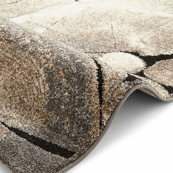 Beige And Black Woodland 6318 Rug 5 Beige And Black Woodland 6318 Rug - Image 3