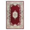Flair Red Lotus Premium Aubusson Rug -Modern Rugs Home 30534616