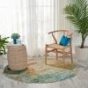 Nourison Celestial Sealife Round Rug 2 Nourison Celestial Sealife Round Rug -Modern Rugs Home 30588021
