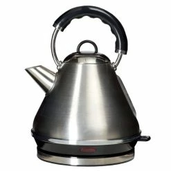 Spectrum Brushed Stainless Steel Pyramid Kettle