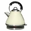 Dunelm Spectrum Cream Rapid Boil Pyramid Kettle -Modern Rugs Home 30620383