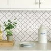 InHome Quatrefoil Self Adhesive Backsplash Tiles 1 InHome Quatrefoil Self Adhesive Backsplash Tiles -Modern Rugs Home 30623439