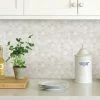 InHome Hexagon Marble Self Adhesive Backsplash Tiles 1 InHome Hexagon Marble Self Adhesive Backsplash Tiles -Modern Rugs Home 30623442
