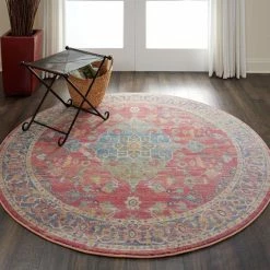 Nourison Ankara Global 1 Round Rug