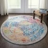 Nourison Ankara Global 4 Round Rug 1 Nourison Ankara Global 4 Round Rug -Modern Rugs Home 30637044