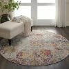 Nourison Ankara Global 6 Round Rug 2 Nourison Ankara Global 6 Round Rug -Modern Rugs Home 30637071
