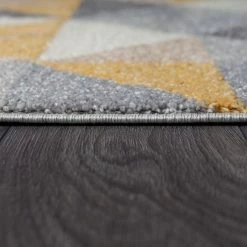 Dunelm Geo Squares Runner -Modern Rugs Home 30644618 alt03