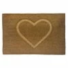 Dunelm Heart Pressed Coir Doormat 1 Dunelm Heart Pressed Coir Doormat -Modern Rugs Home 30652104