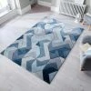 Flair Hand Carved Aurora Geometric Rug -Modern Rugs Home 30659513