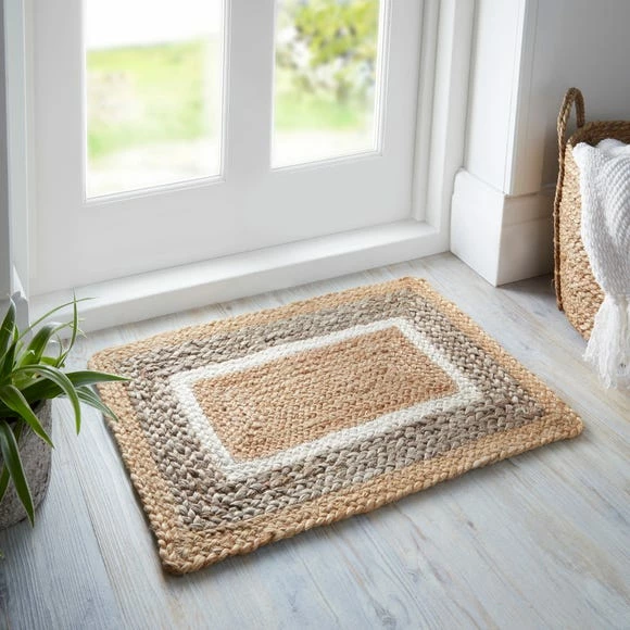 Dunelm Jute Border Natural Doormat 3 Dunelm Jute Border Natural Doormat