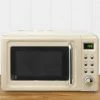 Dunelm Retro 20L 800W Microwave Cream 2 Dunelm Retro 20L 800W Microwave Cream -Modern Rugs Home 30665444