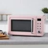 Dunelm Retro 20L 800W Pink Digital Microwave 1 Dunelm Retro 20L 800W Pink Digital Microwave -Modern Rugs Home 30665445